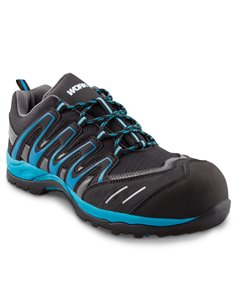 Zapato de seguridad esd workfit trail azul nº43
