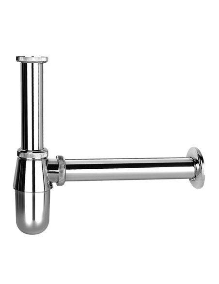 Sifón lavabo visto artic cromado