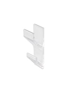 Colgador AdhesiVo Transp 20x85mm 2unid