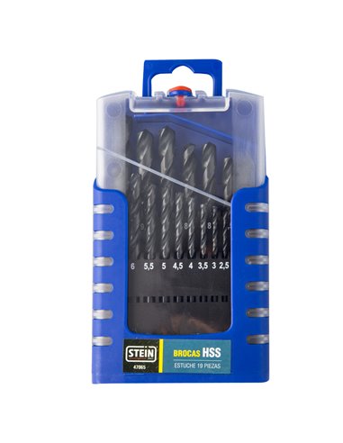 Broca Stein Hss 1 A 10 Mm 19 Pcs