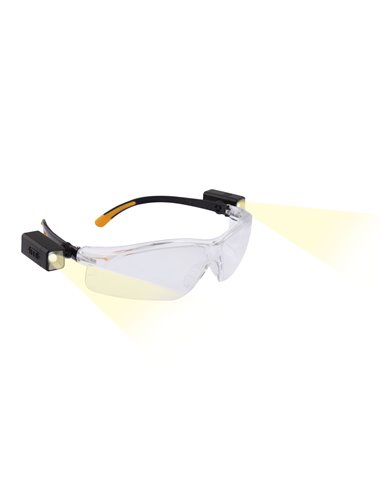 Óculos de proteção de segurança Workfit com luz...