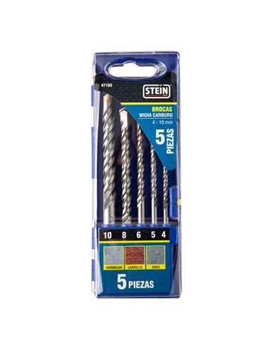Broca Stein Widia Carburo 4 A 10 Mm 5u