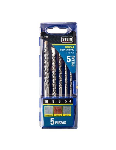 Broca Stein Widia Carburo 4 A 10 Mm 5u