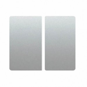 Chave dupla ou interruptor MERCURY ALUMINIUM BJC IRIS 18709-MA