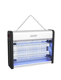 Mate insetos akhuo luz uv 2x10 w