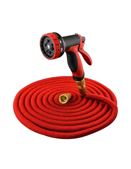 Manguera Magic Extensible Roja 5-15m