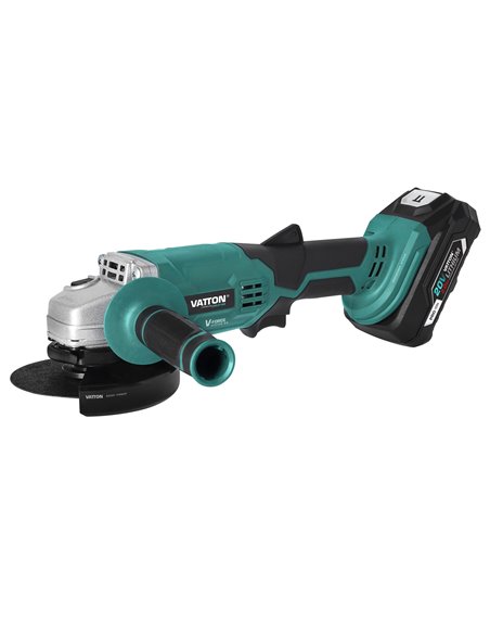 Moedor 115mm vatton 20v 1 bateria 2.0ah