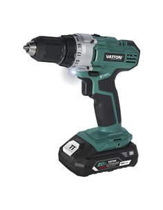 Taladro atornillador vatton 20v 1 batería 2.0ah
