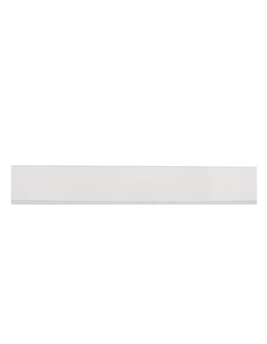 Burlete adhesivo pvc flexible 1m x 38mm blanco