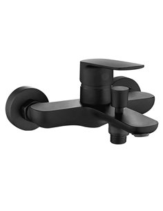 Monomando Coral Black Bañera
