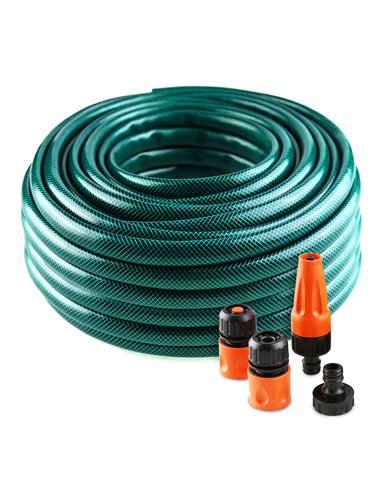Manguera Jardin Polies Eco 5/8 10m Kit