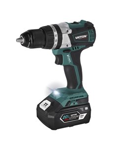Taladro percutor brushless vatton 20v 1 batería 4.0ah