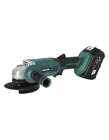 Moedor 115mm vatton 20v 1 bateria 4.0ah