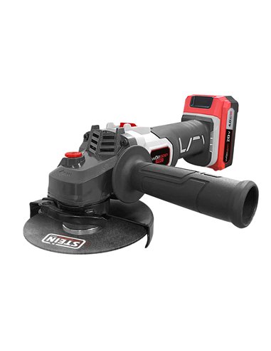 Moedor 115mm worgrip 20v pro bateria de lítio 4.0ah