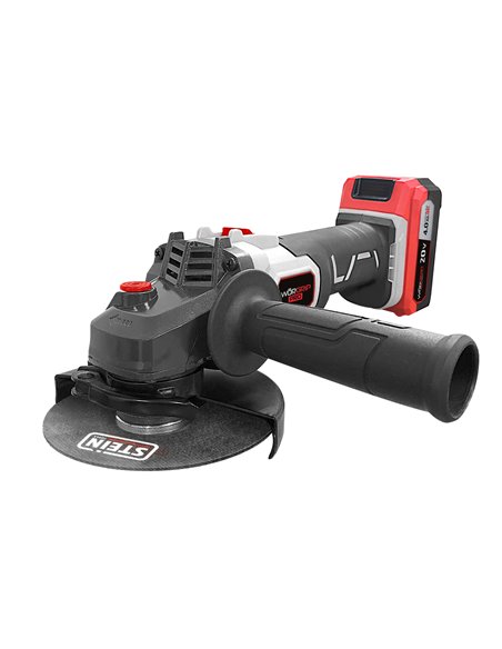 Moedor 115mm worgrip 20v pro bateria de lítio 4.0ah