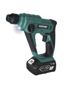 Taladro sds perforador vatton 20v 1 batería 4.0ah
