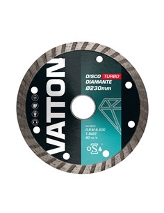 Disco Vatton Osa Diamante Turbo 230mm