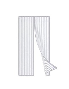 Mosquitera Puerta Iman 120x230 Blanco