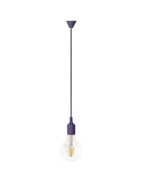 Kit colgante onlex silicona e27 violeta