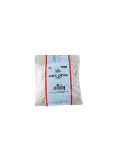 Garfio cortina plástico blanco (100 unidades) 2