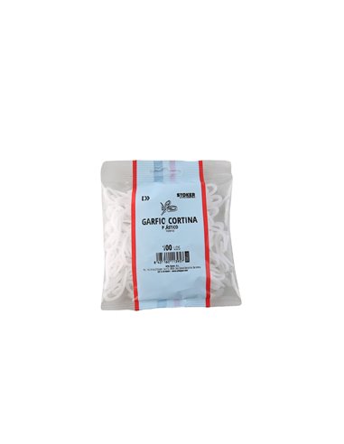 Garfio Cortina Plastico (100)