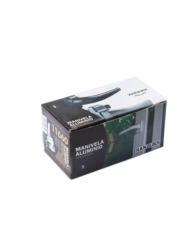 Manilla Aluminio Escudo ReV 70mm Blanca