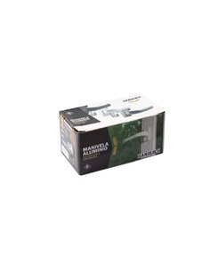 Manilla aluminio plata handlock escudo reversible 2