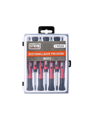 Destornillador Precision Mixto 7pc Stein