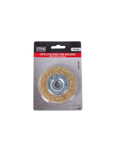Cepillo Bloque Agujero 13 Mm 75 Mm