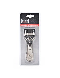 Raspador de vitrocerâmica em metal com trava 2