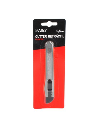 Cutter Retractil Plastico 9,5 Mm 122