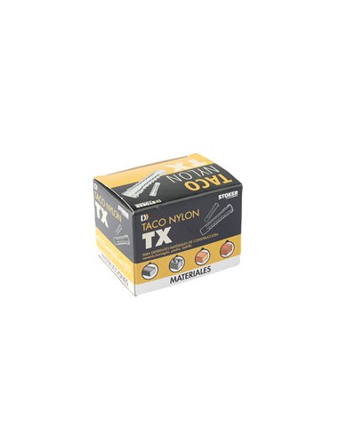 Taco Nylon Gris Tx 8x40 Mm (100)
