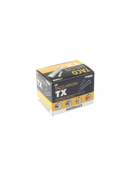 Taco Nylon Gris Tx 8x40 Mm (100)