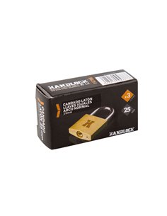 Candado Laton Handlock A/N 25 Ll/Ig 2