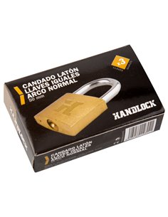 Candado Laton Handlock A/N 50 Ll/Ig 2
