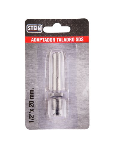 Adaptador para broca stein sds 1/2"x20mm