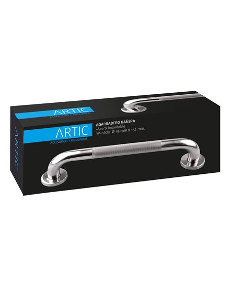 Agarradero Bañera Acero Inox 19x280 Mm