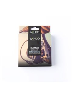 Linha de pesca de nylon branco akhuo 0,5 mm 100 m 2