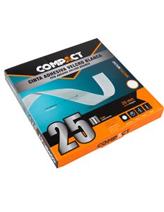 Cinta Velcro Compact 25mx20mm Macho Bl 2