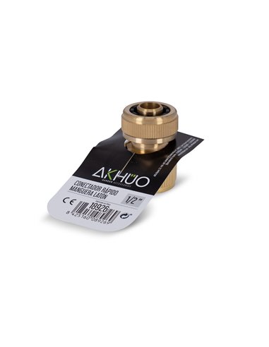 Conector rápido de latão Akhuo 1/2"
