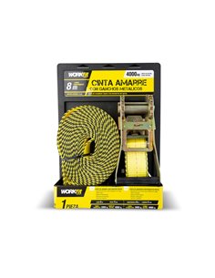 Fita de amarração Workfit gancho fechado 800cm 2