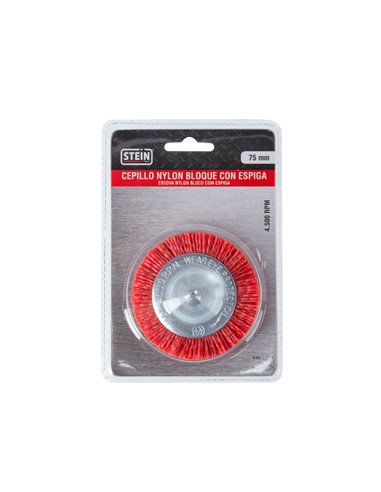 Cepillo Nylon Abr Bloque 75 Mm E-6mm
