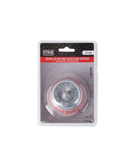 Cepillo Nylon Abr Taza 75 Mm E-6mm