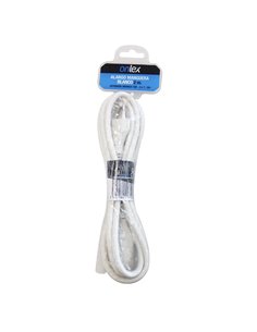Alargo Onlex Manguera 2x1mm 2mt Blanco 2