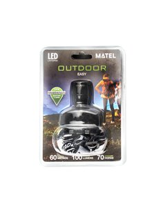 Linterna led korpass frontal 1w 100lm 2