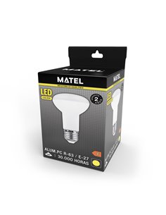 Bomb Led Reflectora R-63 E27 8w Calida 2