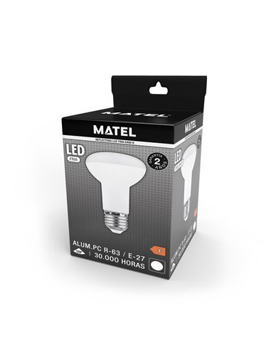 Bomb Led Reflectora R-63 E27 8w Fria