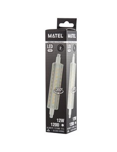 Bomb Led Lineal 360º 22x118mm 12w Fria 2