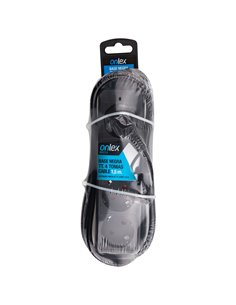 Base Onlex Negra 4tomas Cable 1,5mt 2