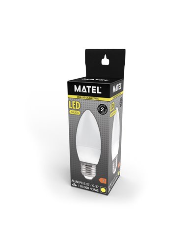 Bomb Led Vela E27 7w Calida